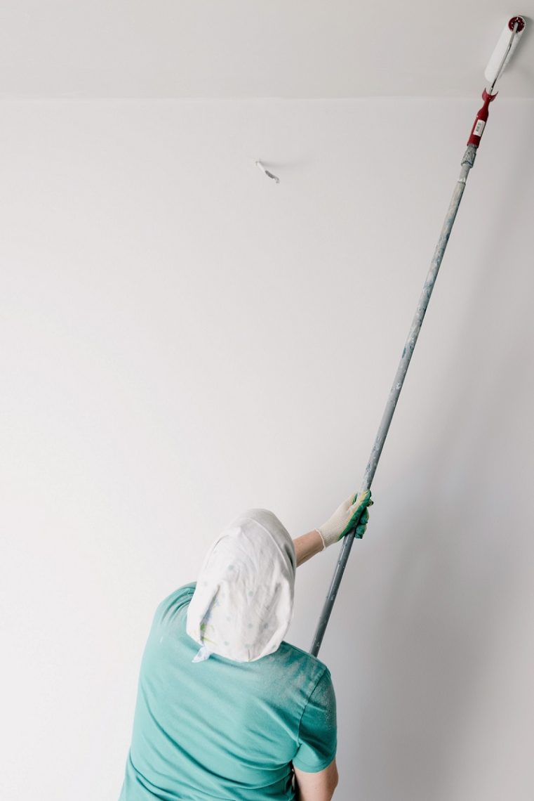 muren en plafond verven